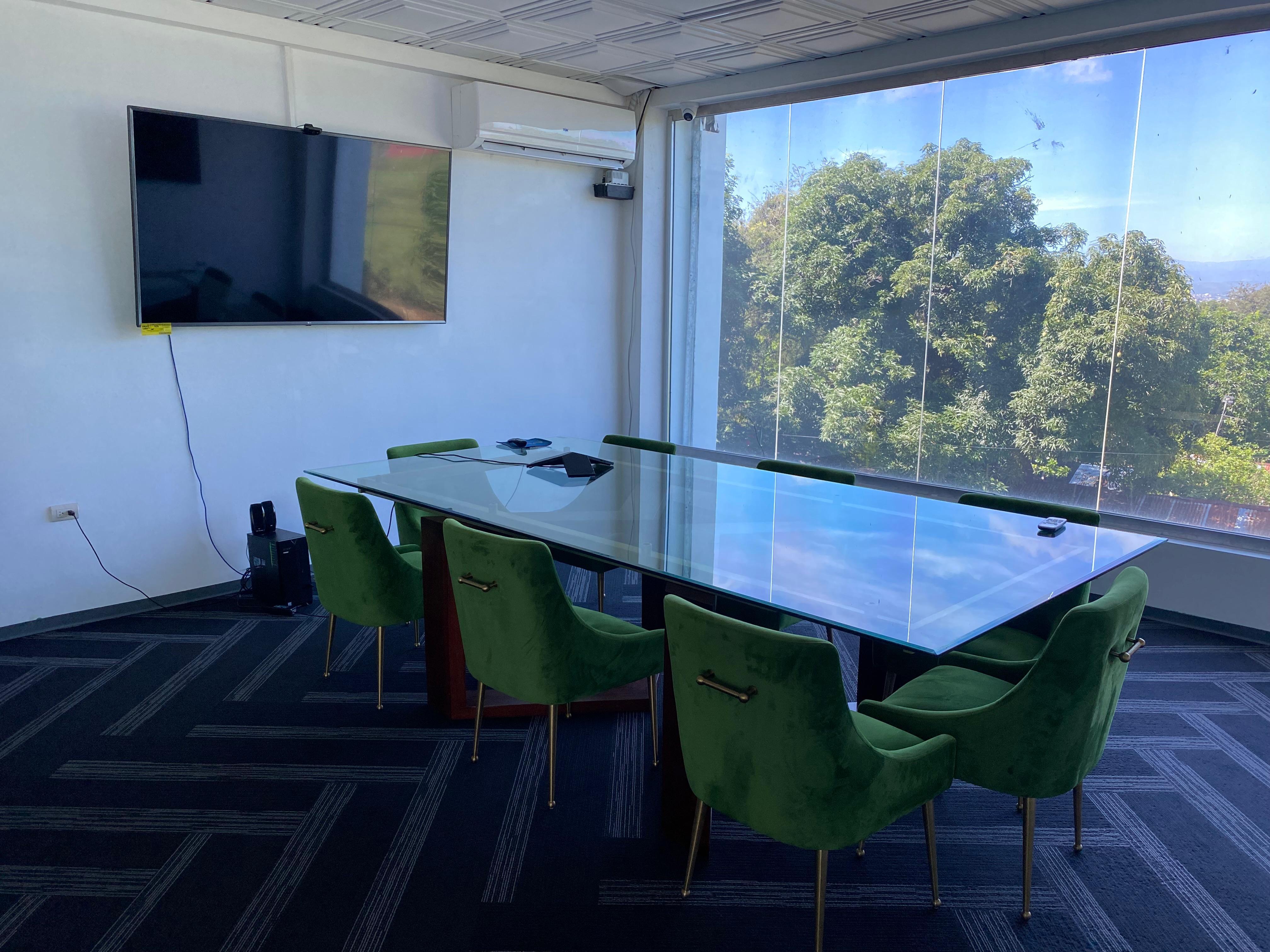 Meeting room with view